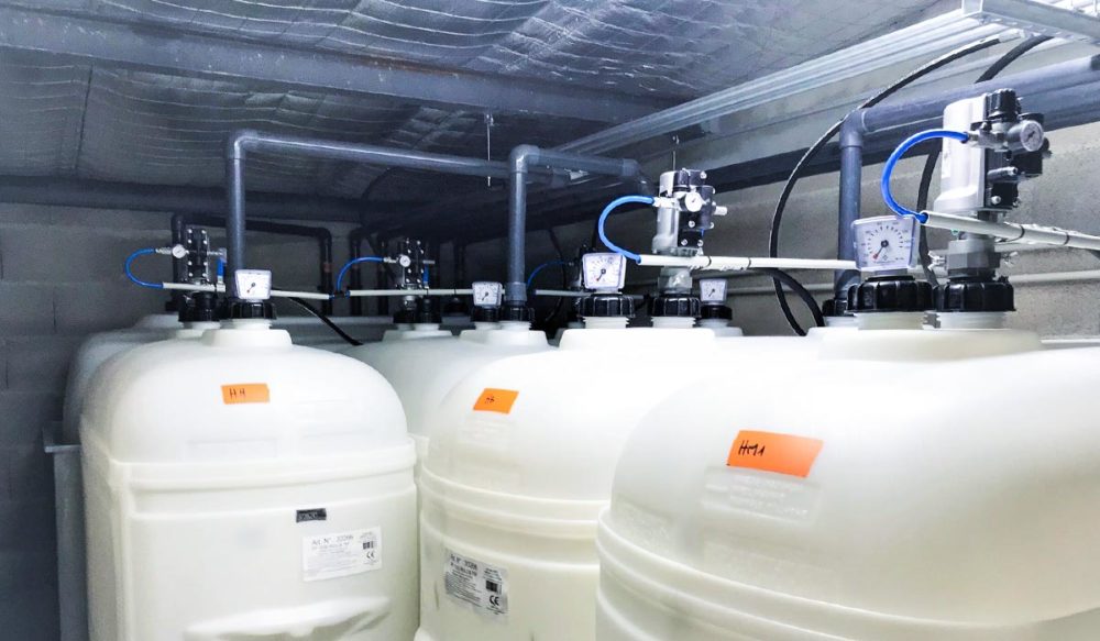 Cuves de stockage d'huiles